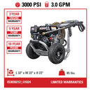 Simpson Industrial Series 3000 PSI 3.0 GPM Honda GX200 Gas Pressure Washer (IS3030212)