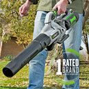 EGO Power+ LB5804 580CFM Variable-Speed Cordless Leaf Blower with 5.0Ah Battery & Charger