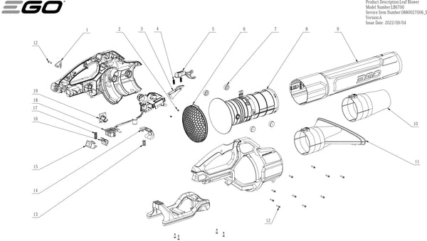 LB6700 PARTS DIAGRAM
