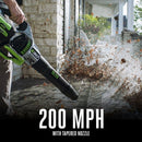 EGO Power+ LB7654-2 765CFM Handheld Blower with (2) 5Ah Batteries and 550W Rapid Charger