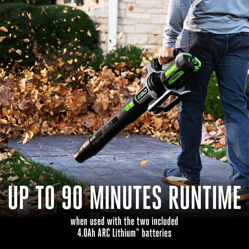 EGO Power+ LB8803-2 880 CFM Cordless Blower with (2) 4Ah Batteries and Standard Charger