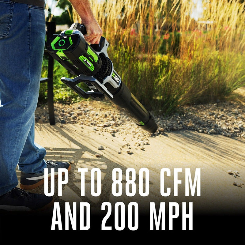 EGO Power+ LB8803-2 880 CFM Cordless Blower with (2) 4Ah Batteries and Standard Charger