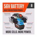Echo LBP-56V125A 56V Compact 2.5Ah Lithium-Ion Battery with eCM Battery Management Technology and On-Board Fuel Charge Gauge