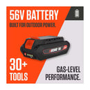 Echo LBP-56V125A 56V Compact 2.5Ah Lithium-Ion Battery with eCM Battery Management Technology and On-Board Fuel Charge Gauge