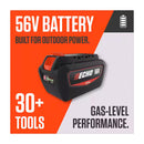 Echo LBP-56V250A 56V High-Capacity 5.0Ah Lithium-Ion Battery with eCM Battery Management Technology and On-Board Fuel Charge Gauge