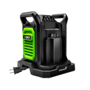 EGO Power+ LBPX8006-2 Commercial 800 CFM Backpack Blower with 2 x 10.0Ah Battery and Dual Port Charger