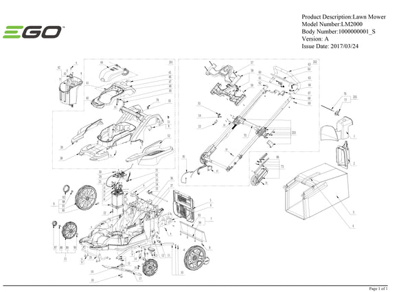 LM2000 PARTS DIAGRAM