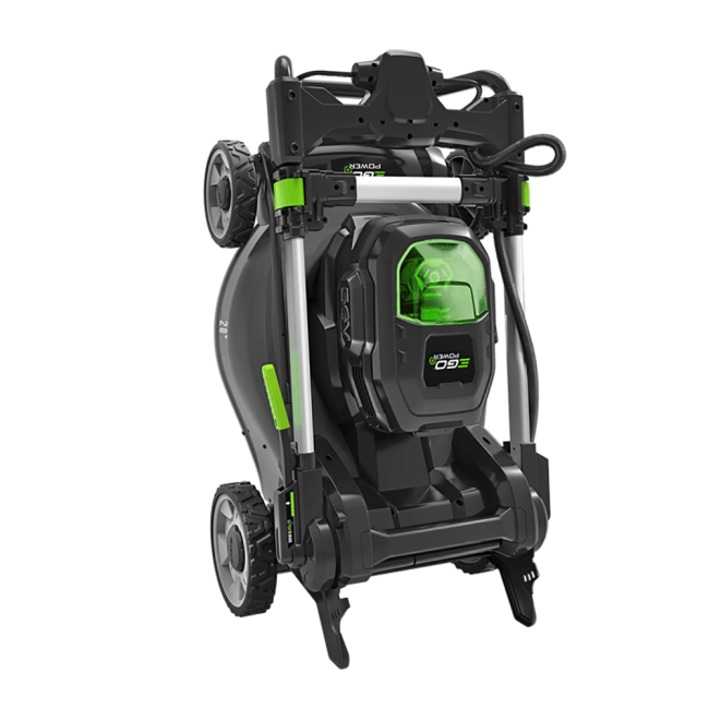 EGO Power+ LM2021 21" 56-Volt Lithium-ion Cordless Lawn Mower with 5.0Ah Battery and 550W Rapid Charger