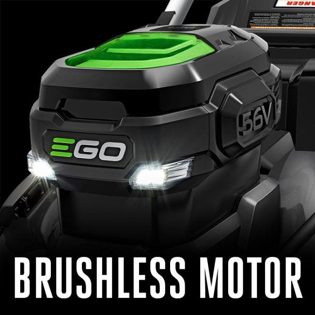 EGO Power+ LM2021 21" 56-Volt Lithium-ion Cordless Lawn Mower with 5.0Ah Battery and 550W Rapid Charger