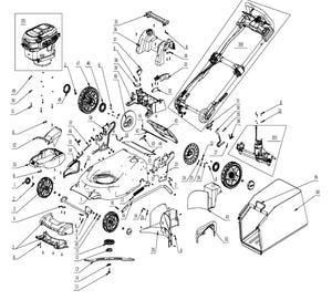 LM2020SP (VERSION A) PARTS DIAGRAM
