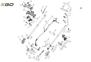 LM2020SP (VERSION B) PARTS DIAGRAM