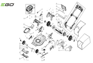 LM2020SP (VERSION B) PARTS DIAGRAM