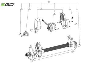 LM2020SP (VERSION B) PARTS DIAGRAM
