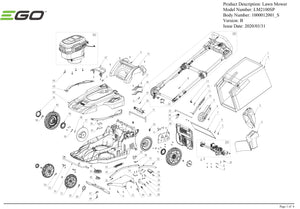 LM2100SP (VERSION B) Parts Diagram