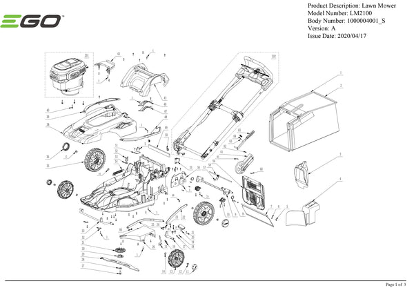LM2100 PARTS DIAGRAM