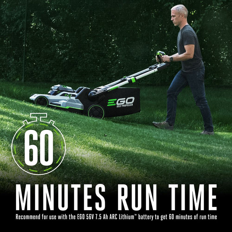 EGO Power+ LM2125SP-FC 21" Self-Propelled Mower with Touch Drive™ with 7.5Ah Battery and Charger - Reconditioned