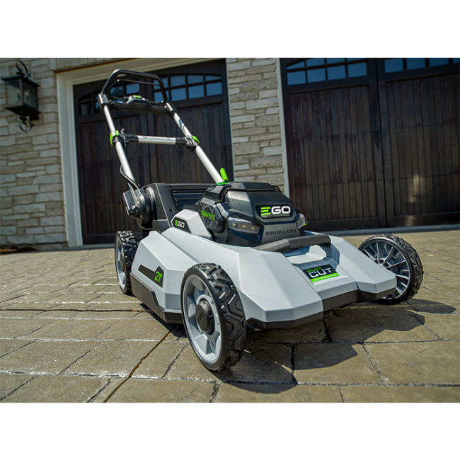 EGO Power+ LM2133 Select Cut (Dual Blades) Lawn Mower with 5.0Ah Battery and Charger