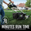 EGO Power+ LM2206SP 22" Aluminum Deck Select Cut™ Self-Propelled Lawn Mower with 10.0Ah Battery and 700W Turbo Charger
