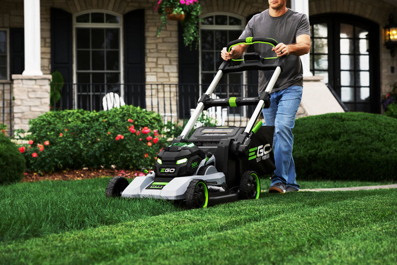EGO Power+ LM2236SP 22'' Super Composite Mower with Select Cut™ System and Touch Drive Self-Propelled with 10Ah Battery and 700W Charger