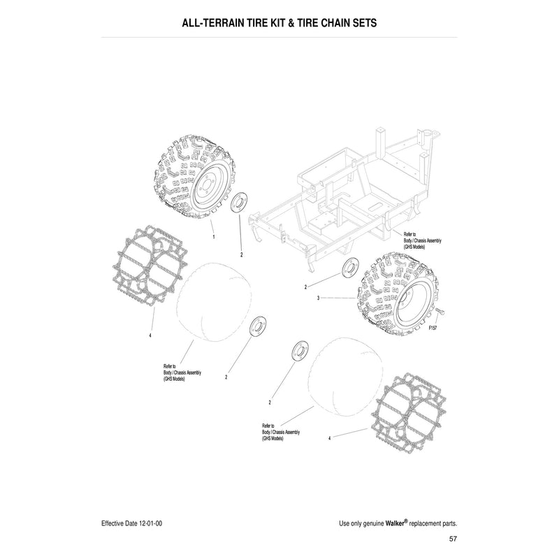 ALL TERRAIN TIRE KIT 