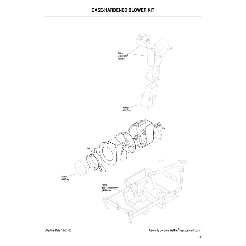 CASE HARDENED BLOWER KIT