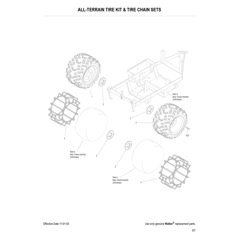 ALL TERRAIN TIRE KIT 