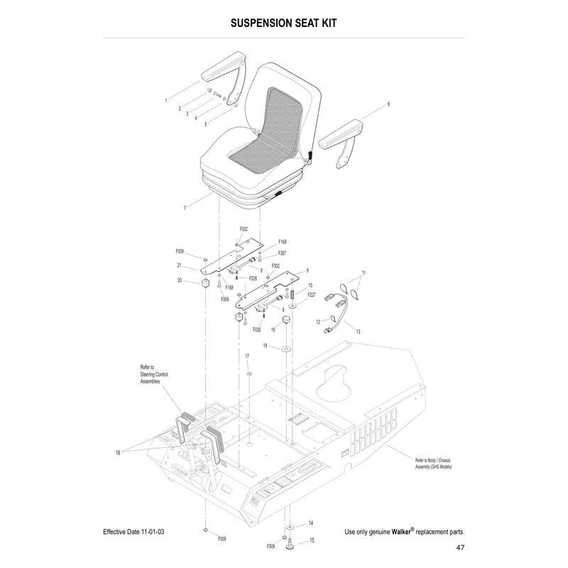 SUSPENSION SEAT KIT