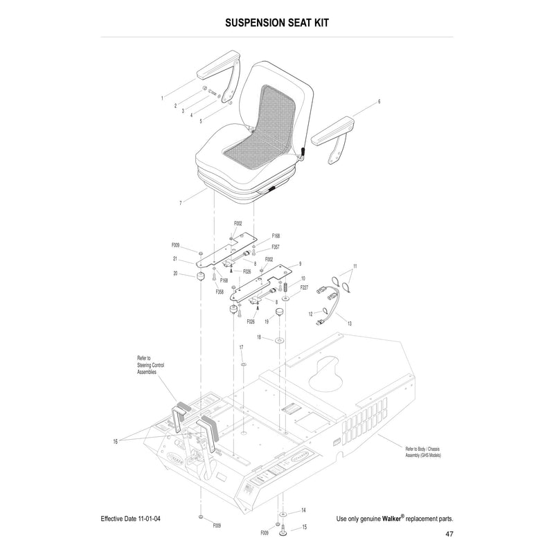 SUSPENSION SEAT KIT