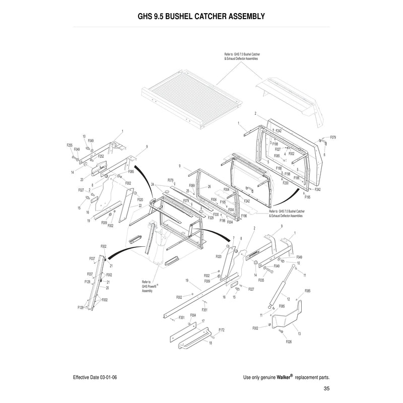 GHS 9.5 BUSHEL CATCHER ASSEMBLY