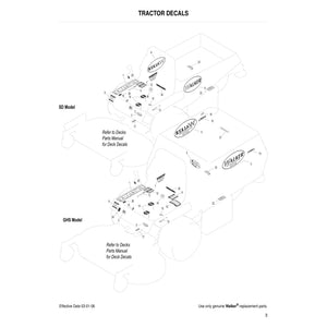 Walker Mower MD Parts Diagram (Serial # 79108 - 92036)