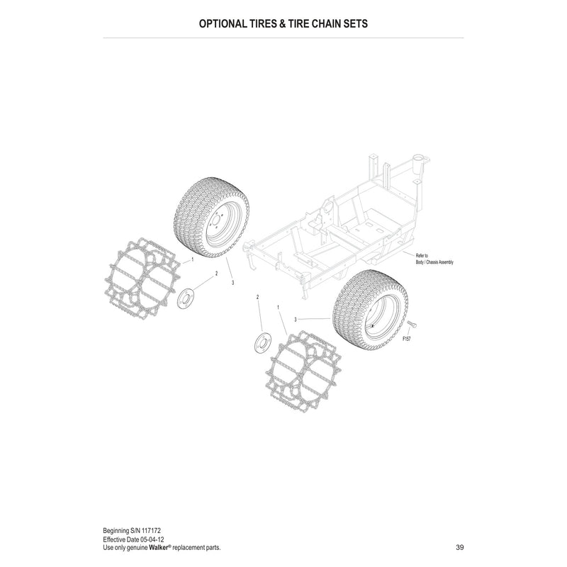 OPTIONAL TIRES TIRE CHAIN SETS