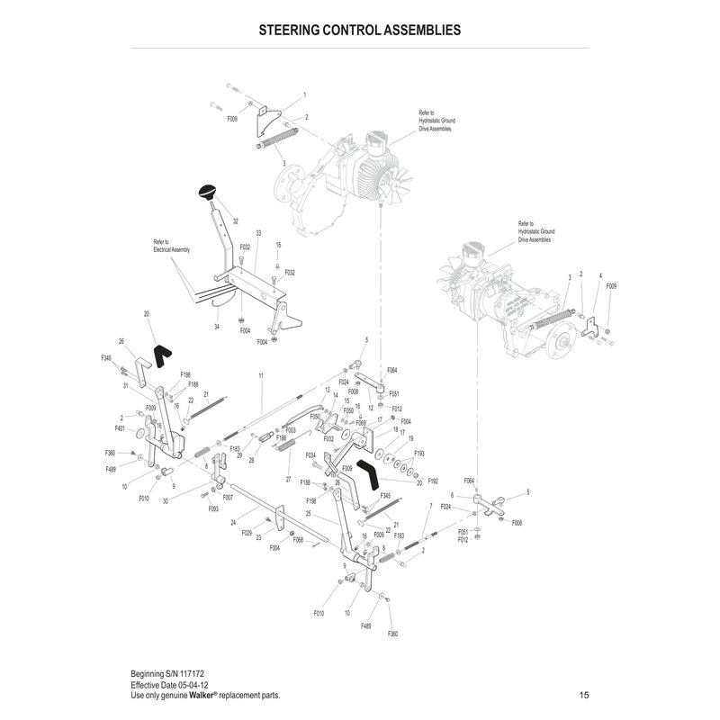 STEERING CONTROL ASSEMBLIES