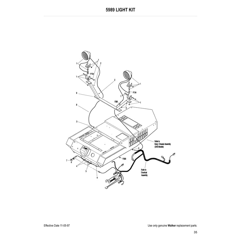 989 LIGHT KIT