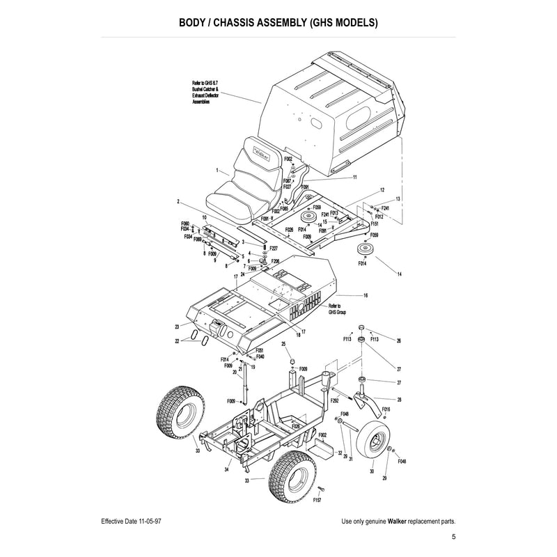 BODY CHASSIS ASSEMBLY 