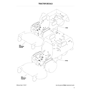 Walker Mowers Ms Parts Diagram (Serial # 20381 - 60135)