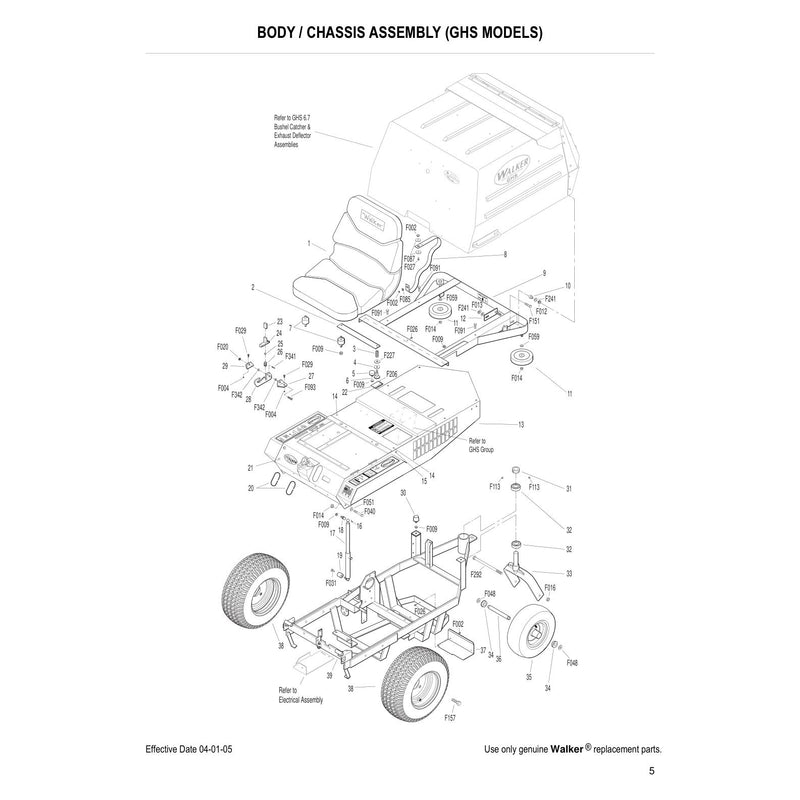 BODY CHASSIS ASSEMBLY 