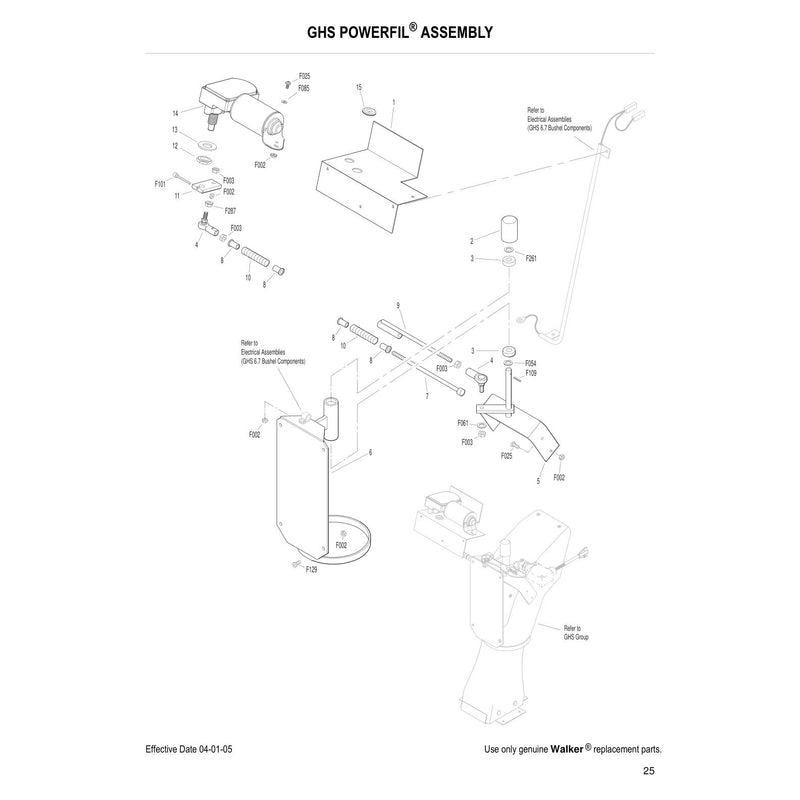 GHS POWERFIL ASSEMBLY