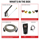 Simpson MegaShot 3400 PSI 2.5 GPM CRX 225 Gas Pressure Washer (MS61219)