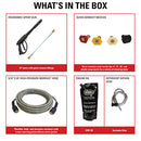 Simpson MegaShot 3400 PSI 2.5 GPM CRX 210 Gas Pressure Washer (MS61424)