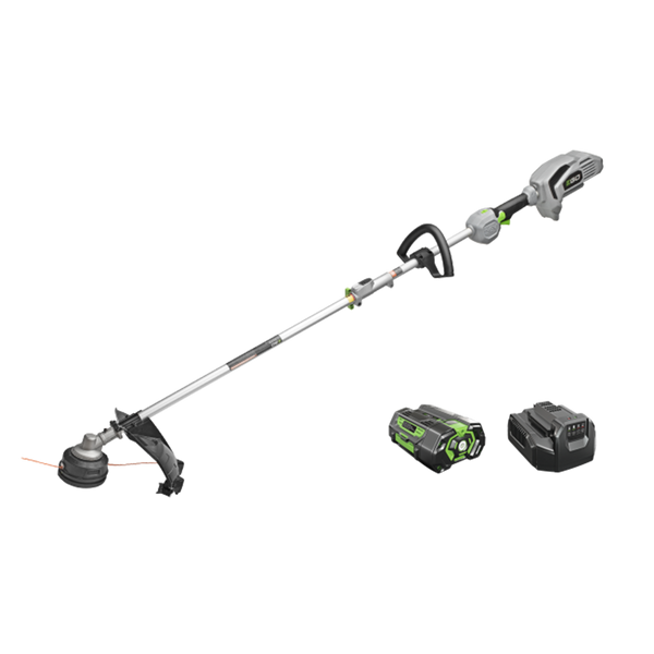 EGO Power+ MST1501 15" String Trimmer & Power Head Multi-Head Tool  Kit with 5.0Ah Battery & Charger