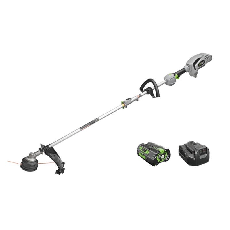 EGO Power+ MST1501 15" String Trimmer & Power Head Multi-Head Tool  Kit with 5.0Ah Battery & Charger