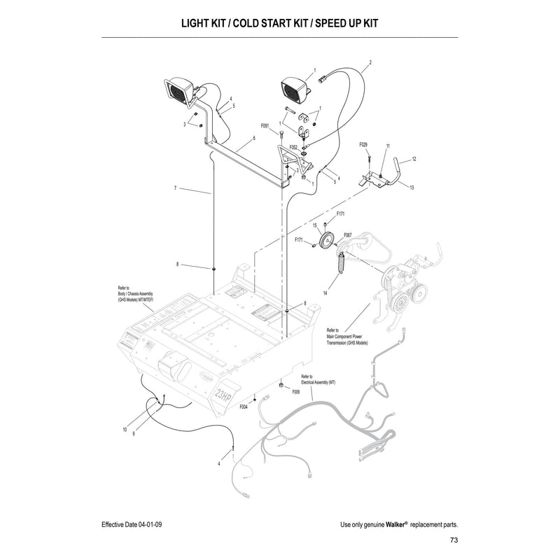 LIGHT KIT COLD START KIT SPEED UP KIT