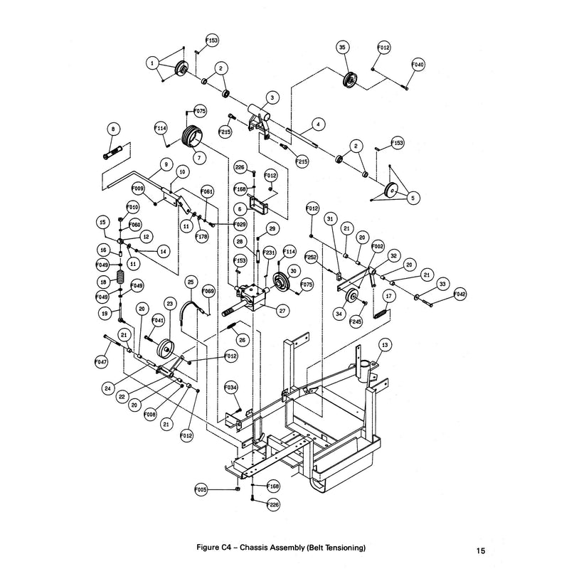 Chassis Assembly Belt Tensioning