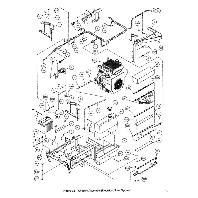 Chassis Assembly Electrical Fuel System