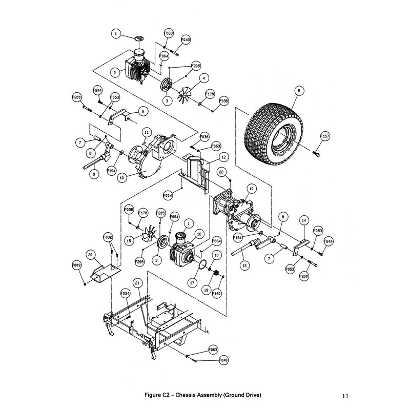 Chassis Assembly Ground Drive