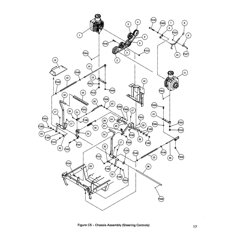Chassis Assembly Steering Controls