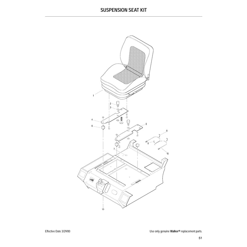 SUSPENSION SEAT KIT
