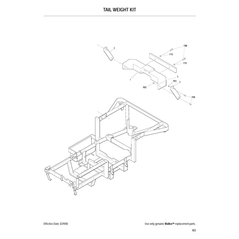 TAIL WEIGHT KIT