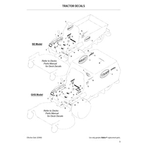 Walker Mowers MT Parts Diagram (Serial # 37480 - 54650)