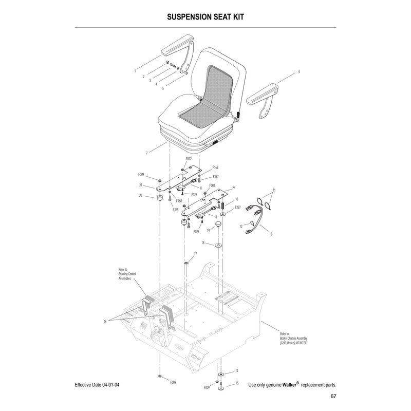 SUSPENSION SEAT KIT